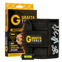 Load image into Gallery viewer, GRAFTA Magnetic Wristband with Mini Spirit Level